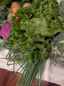green lettuce