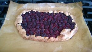 Summer berry galette to savor