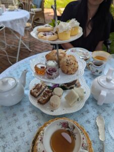 Summer tea time.